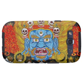 Cool oriental tibetan thangka demon tattoo art samsung galaxy s3 cases