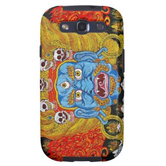 Cool oriental tibetan thangka demon tattoo art samsung galaxy s3 cases