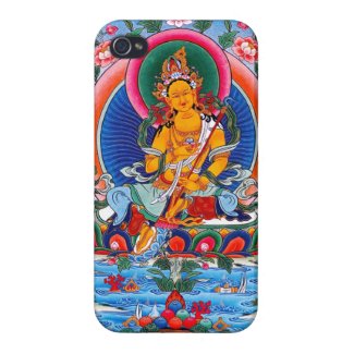 Cool oriental tibetan thangka god tattoo art covers for iPhone 4