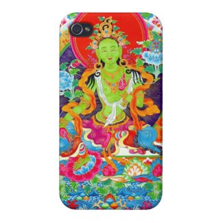Cool oriental tibetan thangka god tattoo art cover for iPhone 4