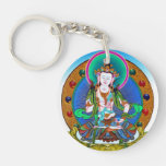 Cool oriental tibetan thangka god tattoo art acrylic keychains