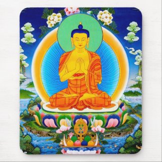 Cool oriental tibetan thangka god tattoo art mousepads