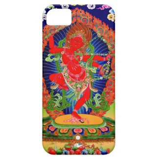 Cool oriental tibetan thangka Kurukulla tattoo iPhone 5 Case