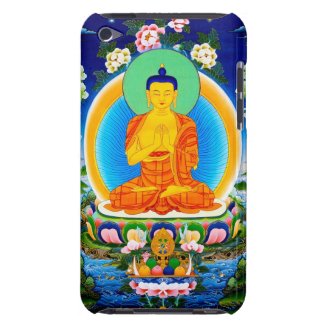 Cool oriental tibetan thangka Prabhutaratna Buddha iPod Touch Cover