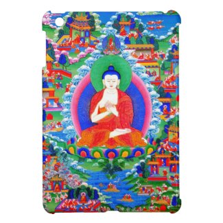 Cool oriental tibetan thangka tattoo god art iPad mini cases