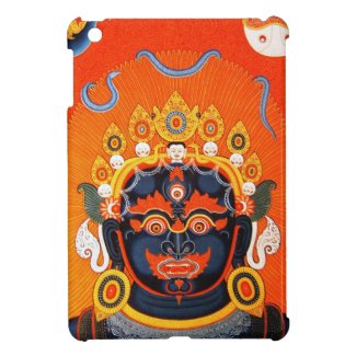 Cool oriental tibetan thangka tattoo god art cover for the iPad mini