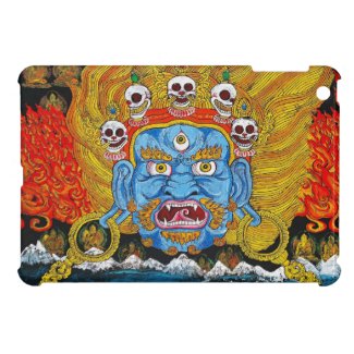 Cool oriental tibetan thangka tattoo god art iPad mini cases