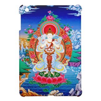 Cool oriental tibetan thangka tattoo god art cover for the iPad mini