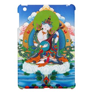 Cool oriental tibetan thangka tattoo god art iPad mini cases