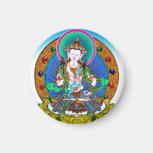 Cool oriental tibetan thangka Vajrasattva tattoo Refrigerator Magnet