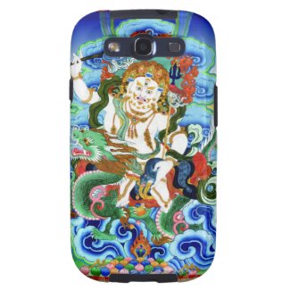 Cool oriental tibetan thangka White Jambhala Galaxy S3 Cover