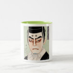 Cool oriental traditional japanese kabuki man coffee mug