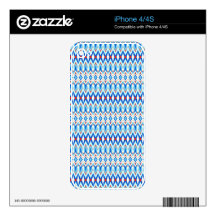 Cool oriental tribal abstract native pattern skin for iPhone 4S
