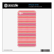 Cool oriental tribal abstract native pattern decals for the iPhone 4S