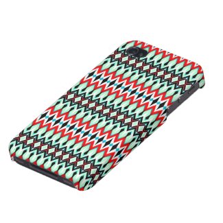 Cool oriental tribal abstract native pern iPhone 4/4S case