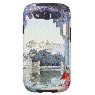 Cool oriental Yoshida Hiroshi udaipur Palace art Galaxy SIII Case