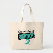 Cool Ovarian Cancer Survivor Tote Bag