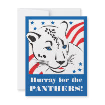 Cool Panther invitations