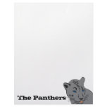 Cool Panther Personalized Letterhead