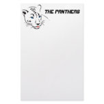 Cool Panther Customized Stationery