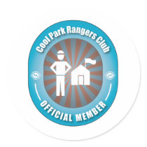 Cool Park Rangers Club stickers
