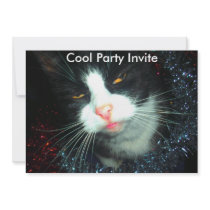 cool party man hic, Cool Party Invite invitations