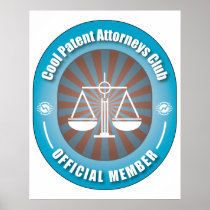 Cool Patent Attorneys Club Posters