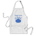 Cool Paw Print aprons