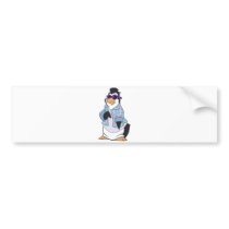 Cool Penguin bumper stickers by adrianropp Cool Penguin bumper stickers