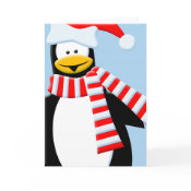 Cool Penguin card
