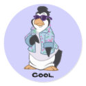 Cool Penguin Sticker