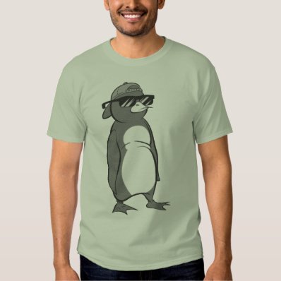 Cool Penguin Wearing Sunglasses Shirt