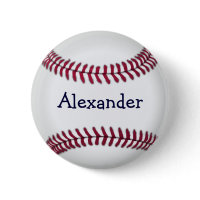 Cool Personalized Baseball Pin