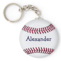 Cool Personalized Baseball Key Chains