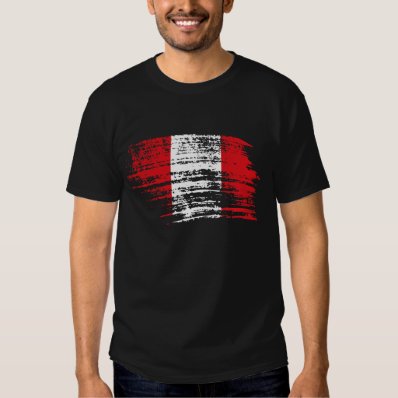 Cool Peruvian flag design T Shirt