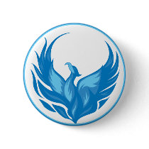 Cool Phoenix Bird Design buttons by littlethings Cool Phoenix Bird Design buttons