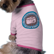 Cool Photographers Club pet clothing by busybees Cool Photographers Club pet clothing