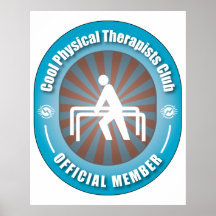 Cool Physical Therapists Club Print