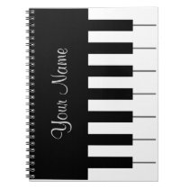 Cool Piano Notebook notebooks