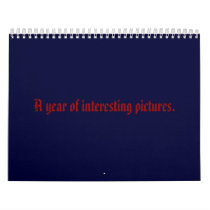 cool pics calendar