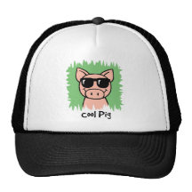 Cool Pig Mesh Hat