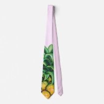 pineapple, cool, summer, tropical, funny, minimalist, fresh, fruit, beach, lol, travel, holidays, vacation, pineapples, ananas, minimalism, fun, tie, Tie with custom graphic design