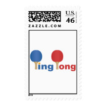 Cool Ping Pong Emblem Stamps