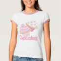 Cool Pink Candy Cupcakes t-shirts