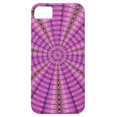 Cool Pink Purple Tunnel Fractal Pattern Gifts iPhone 5 Case