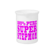Cool Pink Stepmoms : Super Stepmom Beverage Pitchers