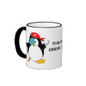 Cool Pirate Penguin Mugs