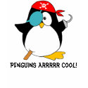 Cool Pirate Penguin shirt