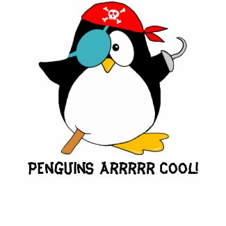 Cool Pirate Penguin shirt