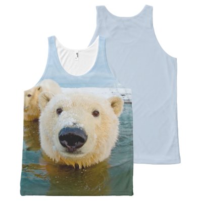 cool Polar Bear designs All-Over Print Tank Top